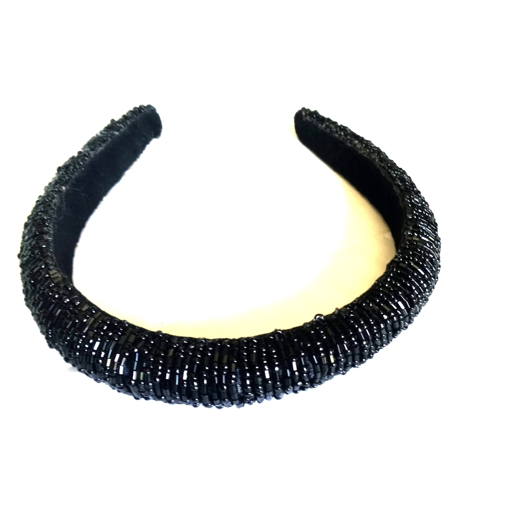Ringstone headband black
